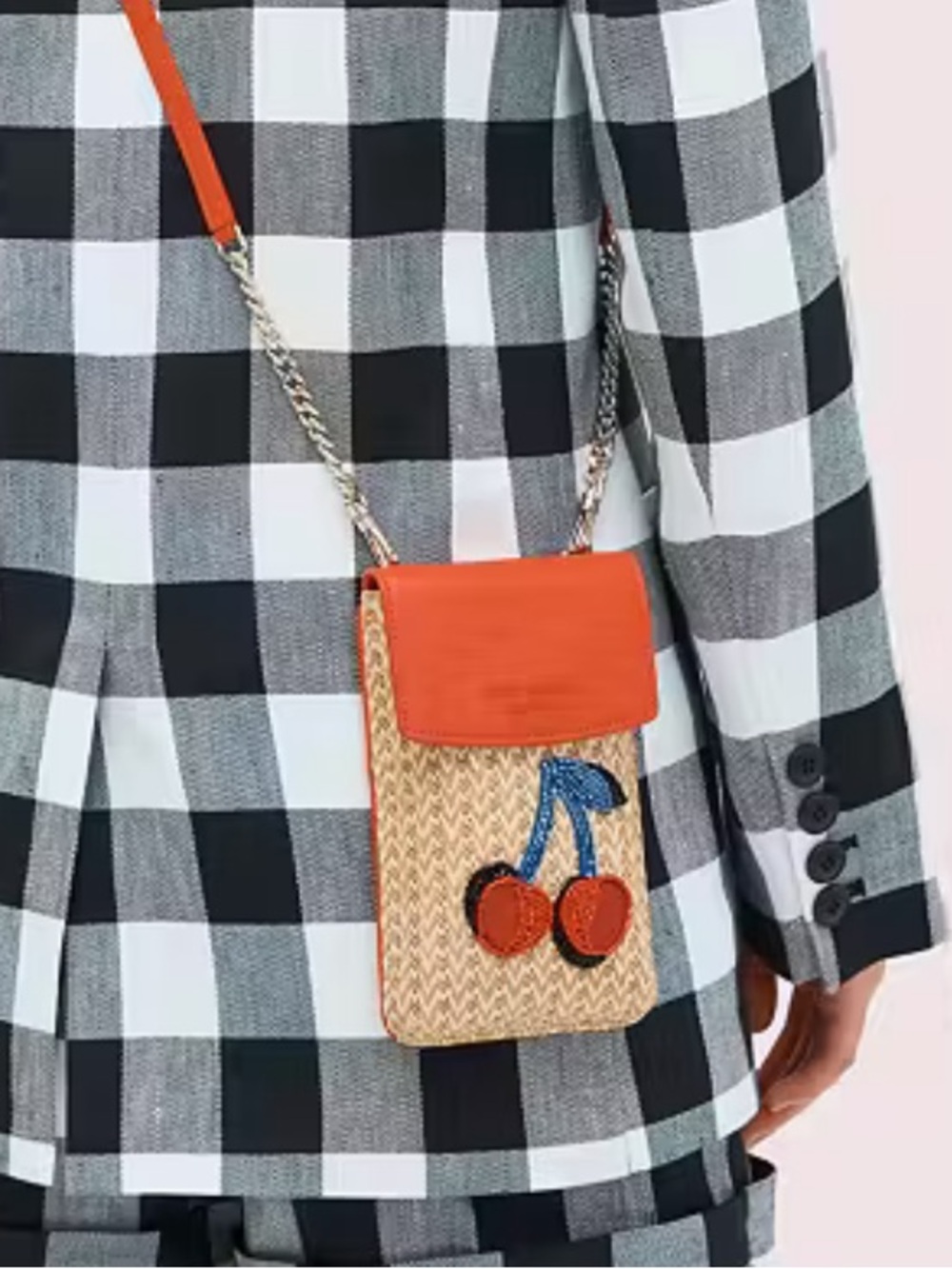 Kate Spade Fruit Novelty North South Phone Crossbody Bag NWOT - Picture 8 of 10